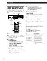 Предварительный просмотр 17 страницы Sony MXD-D1 Operating Instructions Manual