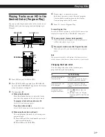 Предварительный просмотр 24 страницы Sony MXD-D1 Operating Instructions Manual