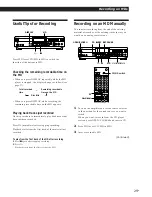 Предварительный просмотр 28 страницы Sony MXD-D1 Operating Instructions Manual