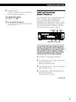 Preview for 31 page of Sony MXD-D3 Operating Instructions Manual