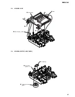 Предварительный просмотр 23 страницы Sony MXD-D40 - Md Player Service Manual