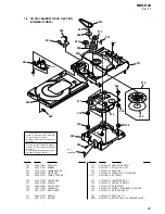 Предварительный просмотр 87 страницы Sony MXD-D40 - Md Player Service Manual