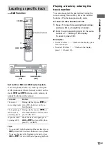 Preview for 13 page of Sony MXD-D400 Operating Instructions  (primary manual) Operating Instructions Manual