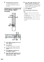 Preview for 26 page of Sony MXD-D400 Operating Instructions  (primary manual) Operating Instructions Manual