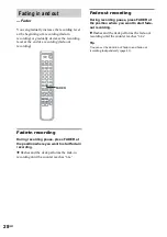 Preview for 28 page of Sony MXD-D400 Operating Instructions  (primary manual) Operating Instructions Manual