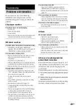 Preview for 43 page of Sony MXD-D400 Operating Instructions  (primary manual) Operating Instructions Manual