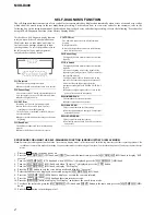 Предварительный просмотр 2 страницы Sony MXD-D400 Operating Instructions  (primary manual) Service Manual