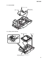 Предварительный просмотр 25 страницы Sony MXD-D400 Operating Instructions  (primary manual) Service Manual