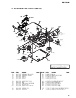 Предварительный просмотр 87 страницы Sony MXD-D400 Operating Instructions  (primary manual) Service Manual