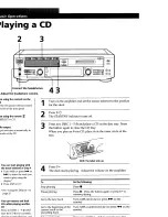 Preview for 6 page of Sony MXD-D5C Operating Instructions Manual