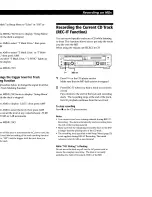 Preview for 25 page of Sony MXD-D5C Operating Instructions Manual