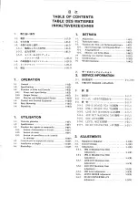 Preview for 4 page of Sony mxp-29 Operation And Maintenance Manual