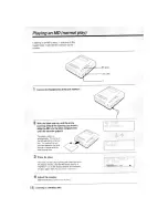 Предварительный просмотр 18 страницы Sony MZ-1 Operating Instructions Manual