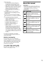 Preview for 5 page of Sony MZ-65ST Operating Instructions Manual