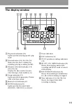 Предварительный просмотр 11 страницы Sony MZ-B10 - Minidisc Voice Recorder Operating Instructions Manual