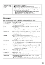 Предварительный просмотр 53 страницы Sony MZ-B10 - Minidisc Voice Recorder Operating Instructions Manual