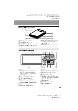 Предварительный просмотр 7 страницы Sony MZ-B100 - Minidisc Business Product Recorder Operating Instructions Manual