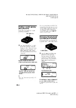 Предварительный просмотр 28 страницы Sony MZ-B100 - Minidisc Business Product Recorder Operating Instructions Manual