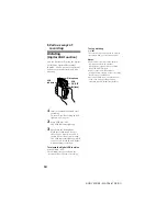 Preview for 10 page of Sony MZ-B3 - MD Walkman MiniDisc Recorder Operating Instructions Manual