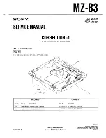 Предварительный просмотр 59 страницы Sony MZ-B3 - MD Walkman MiniDisc Recorder Service Manual