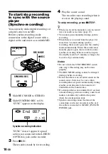 Предварительный просмотр 18 страницы Sony MZ-B50 Operating Instructions Manual