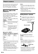 Предварительный просмотр 32 страницы Sony MZ-B50 Operating Instructions Manual