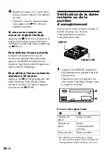 Предварительный просмотр 108 страницы Sony MZ-B50 Operating Instructions Manual