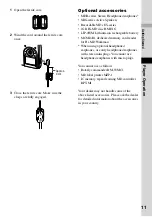 Preview for 11 page of Sony MZ-DH10P Hi-MD Music Transfer Version 1 for Mac  (User Manual) Operating Instructions Manual