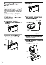 Preview for 14 page of Sony MZ-DH10P Hi-MD Music Transfer Version 1 for Mac  (User Manual) Operating Instructions Manual