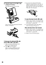 Preview for 48 page of Sony MZ-DH10P Hi-MD Music Transfer Version 1 for Mac  (User Manual) Operating Instructions Manual