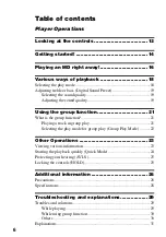 Preview for 6 page of Sony MZ-DN430PS Operating Instructions Manual