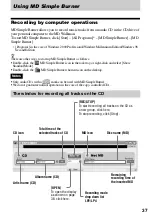 Preview for 37 page of Sony MZ-DN430PS Operating Instructions Manual