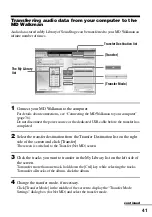 Preview for 41 page of Sony MZ-DN430PS Operating Instructions Manual