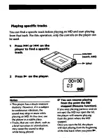 Preview for 15 page of Sony MZ-E2 Operating Instructions Manual