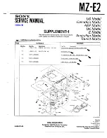 Preview for 45 page of Sony MZ-E2 Service Manual