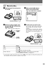 Предварительный просмотр 23 страницы Sony MZ-M100 Operating Instructions Manual