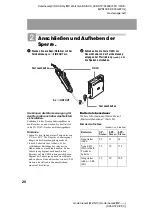 Предварительный просмотр 20 страницы Sony MZ-N10 (German) Bedienungsanleitung