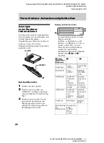 Предварительный просмотр 28 страницы Sony MZ-N10 (German) Bedienungsanleitung