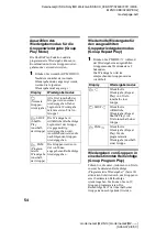 Предварительный просмотр 54 страницы Sony MZ-N10 (German) Bedienungsanleitung