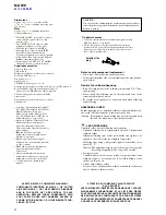 Preview for 2 page of Sony MZ-N10 Service Manual