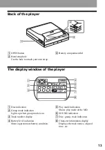 Предварительный просмотр 13 страницы Sony MZ-N420DPS Operating Instructions Manual