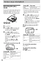 Предварительный просмотр 18 страницы Sony MZ-N420DPS Operating Instructions Manual