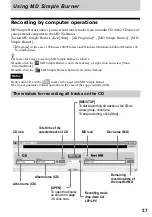 Предварительный просмотр 37 страницы Sony MZ-N420DPS Operating Instructions Manual