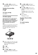 Preview for 49 page of Sony MZ-N510CK Operating Instructions Manual