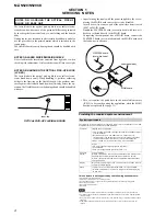 Предварительный просмотр 4 страницы Sony MZ-N520CK Service Manual