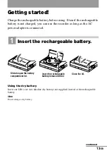 Preview for 13 page of Sony MZ-N707 OpenMG Jukebox NOTES on installing & operating Operating Instructions Manual