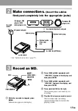 Preview for 17 page of Sony MZ-N707 OpenMG Jukebox NOTES on installing & operating Operating Instructions Manual