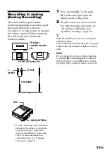 Preview for 25 page of Sony MZ-N707 OpenMG Jukebox NOTES on installing & operating Operating Instructions Manual