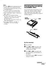 Preview for 33 page of Sony MZ-N707 OpenMG Jukebox NOTES on installing & operating Operating Instructions Manual