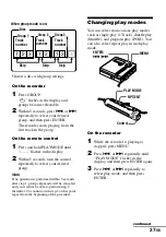 Preview for 37 page of Sony MZ-N707 OpenMG Jukebox NOTES on installing & operating Operating Instructions Manual